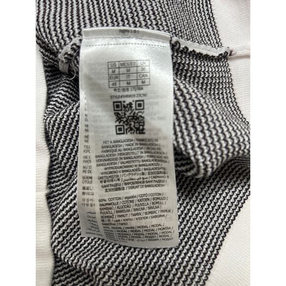 Guess Los Angeles women’s size medium cotton and modal blend sweater Black/White - Picture 7 of 7